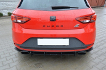 Seat Leon Cupra MK3 2012-2016 Racing Diffuser & Sidoextensions V.1 Maxton Design